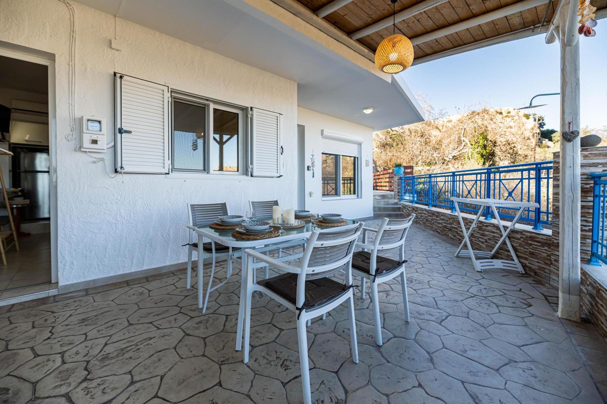 Aperanto Galazio Apartment Αρχάγγελος Εξωτερικό φωτογραφία