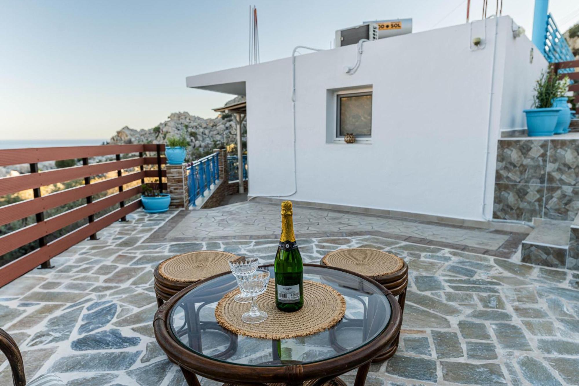 Aperanto Galazio Apartment Αρχάγγελος Εξωτερικό φωτογραφία